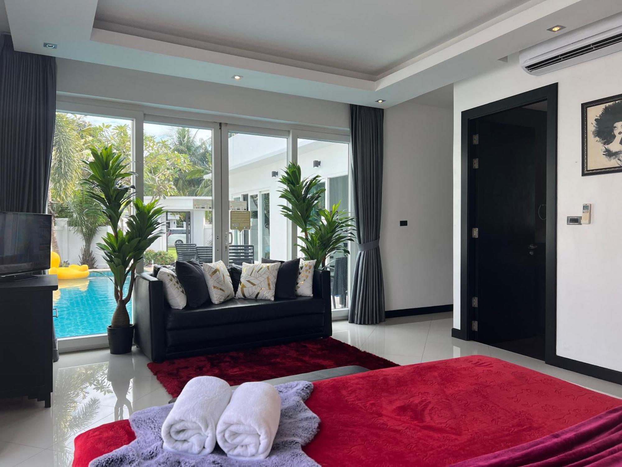 Villas In Pattaya Jomtien Beach Kamer foto